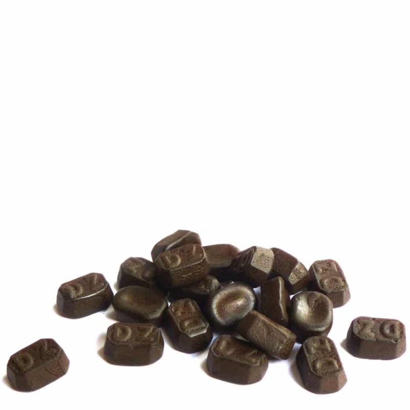Dubbelzoute Briketten 250 gram